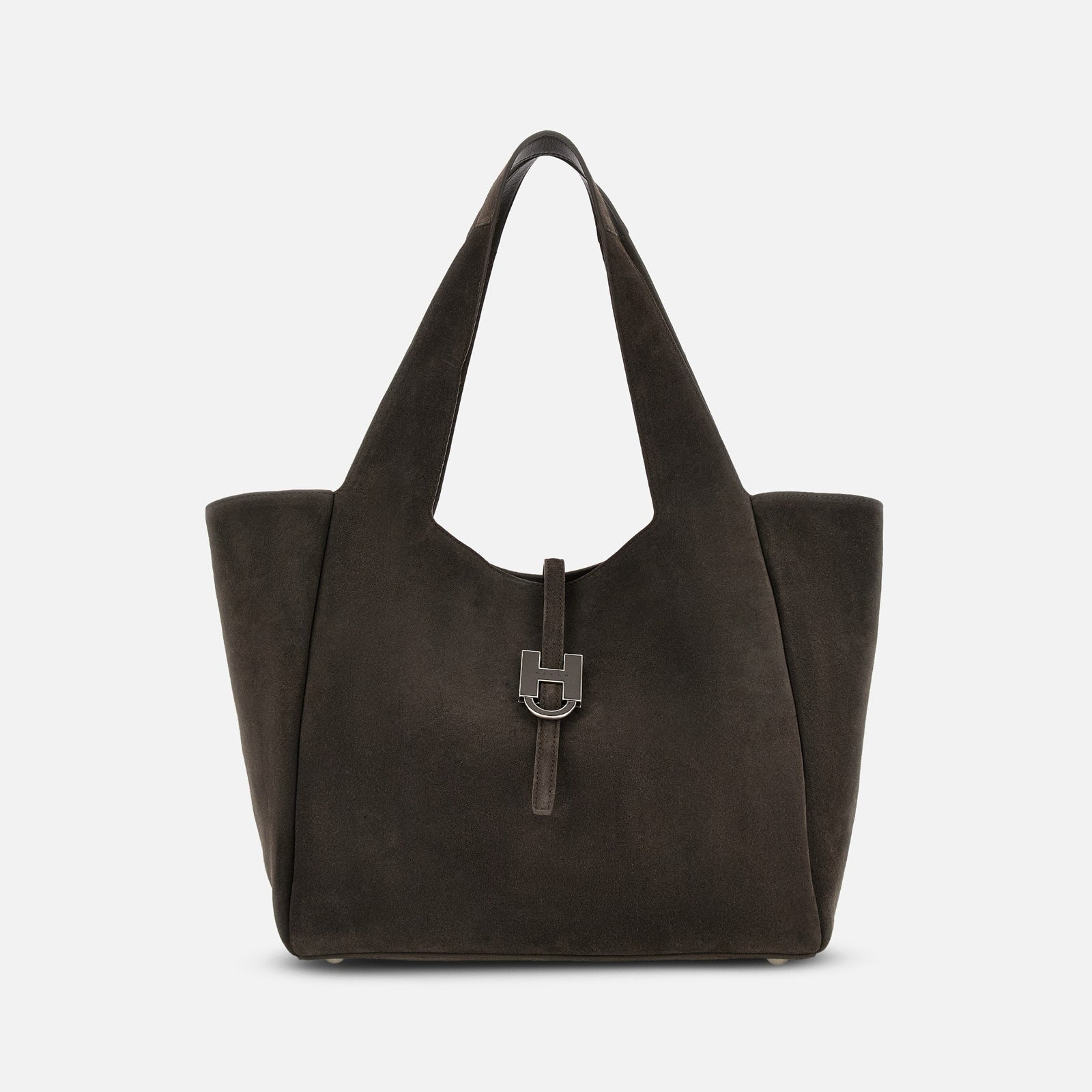 Borsa Shopping Hogan Trend<BR/>Marrone KBW01XA1300UG MS808 HOGAN