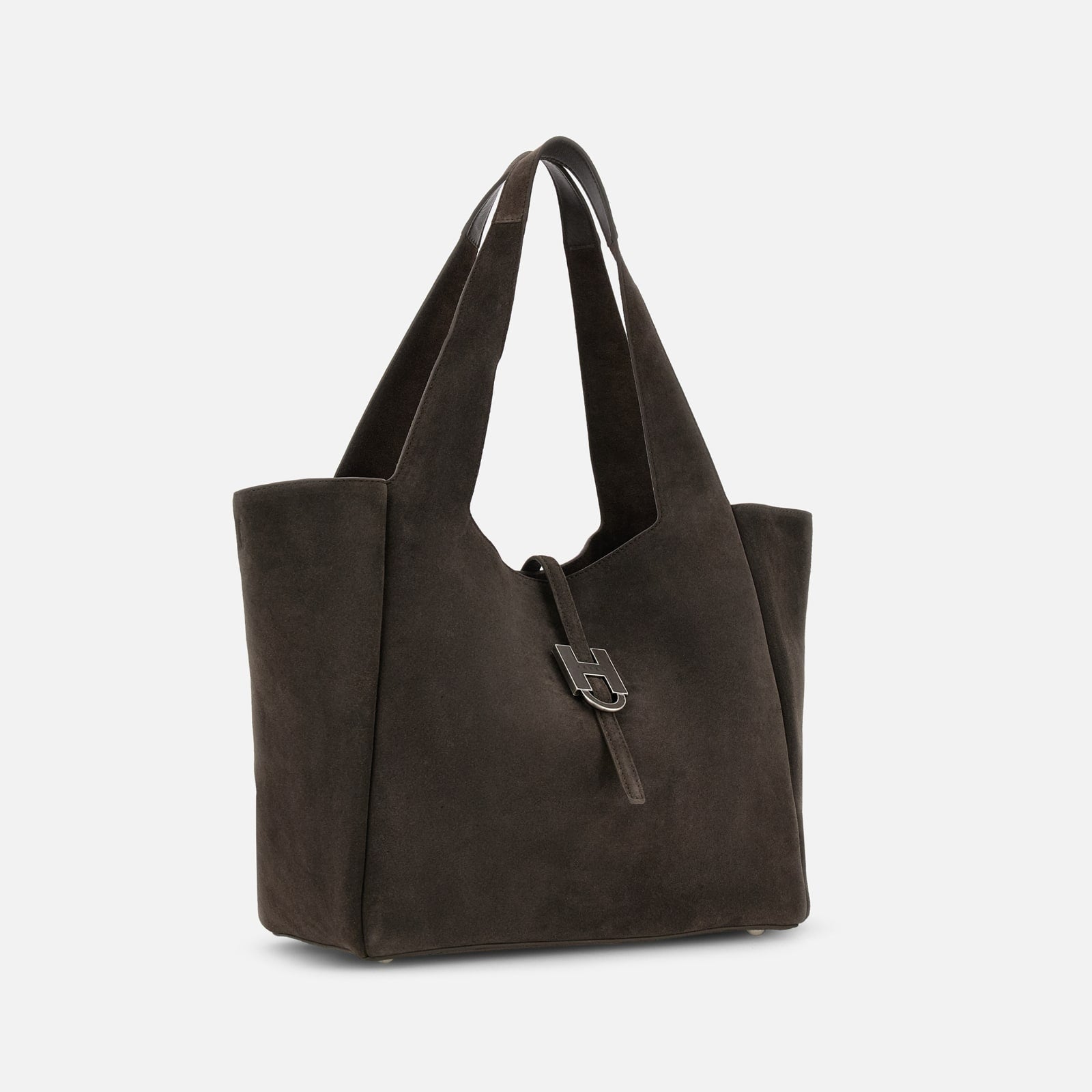 Borsa Shopping Hogan Trend<BR/>Marrone KBW01XA1300UG MS808 HOGAN