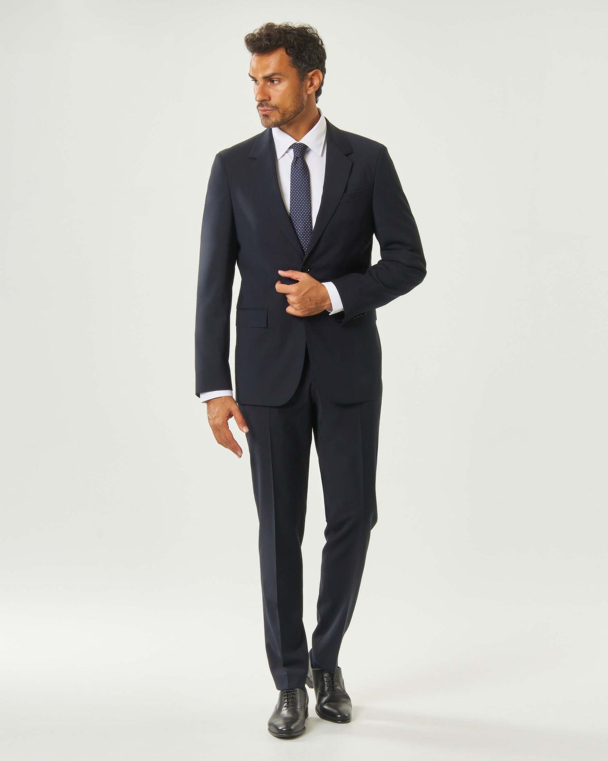 BOSS<BR/>Abito Boss blu slim fit in lana vergine stretch 50567244* 404 HUGO BOSS