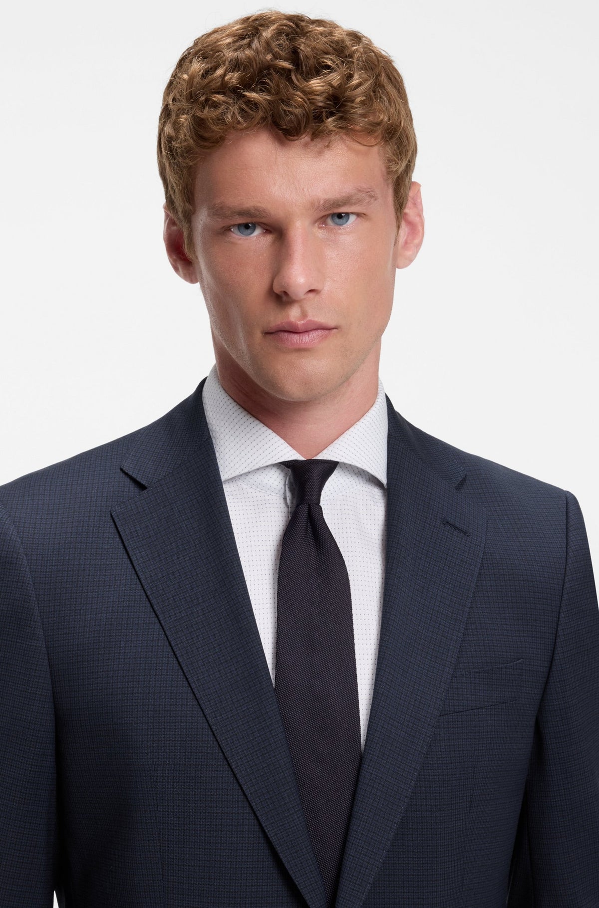 Abito due pezzi regular-fit in lana vergine elasticizzata<BR/> 50571958* 404 HUGO BOSS