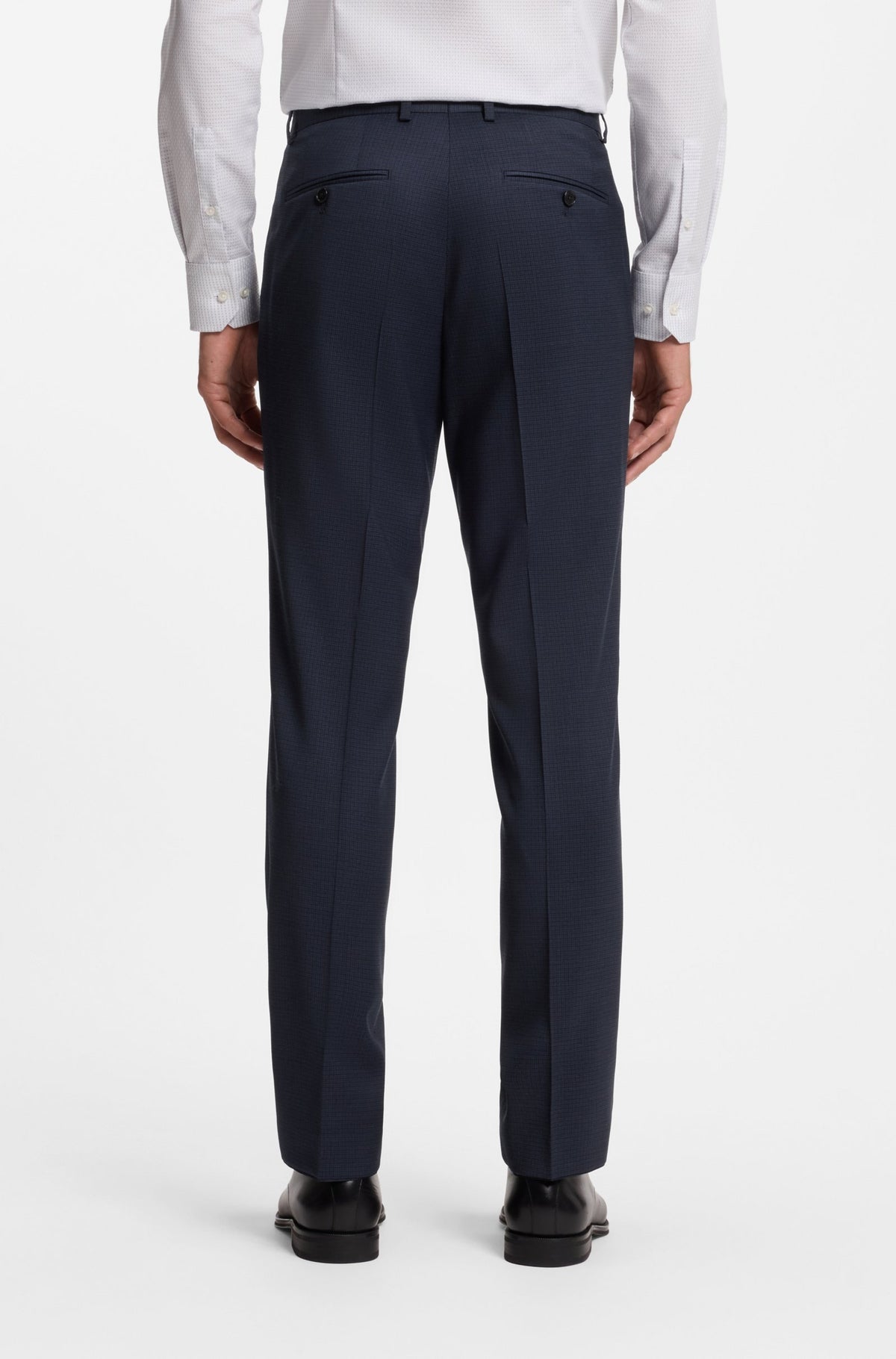 Abito due pezzi regular-fit in lana vergine elasticizzata<BR/> 50571958* 404 HUGO BOSS