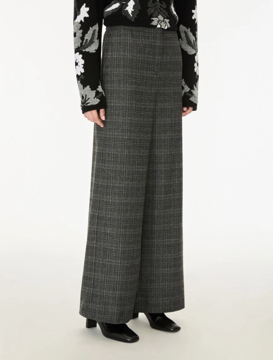PANTALONI IN FLANELLA<BR/>Antracite IBLDECANO 003 IBLUES