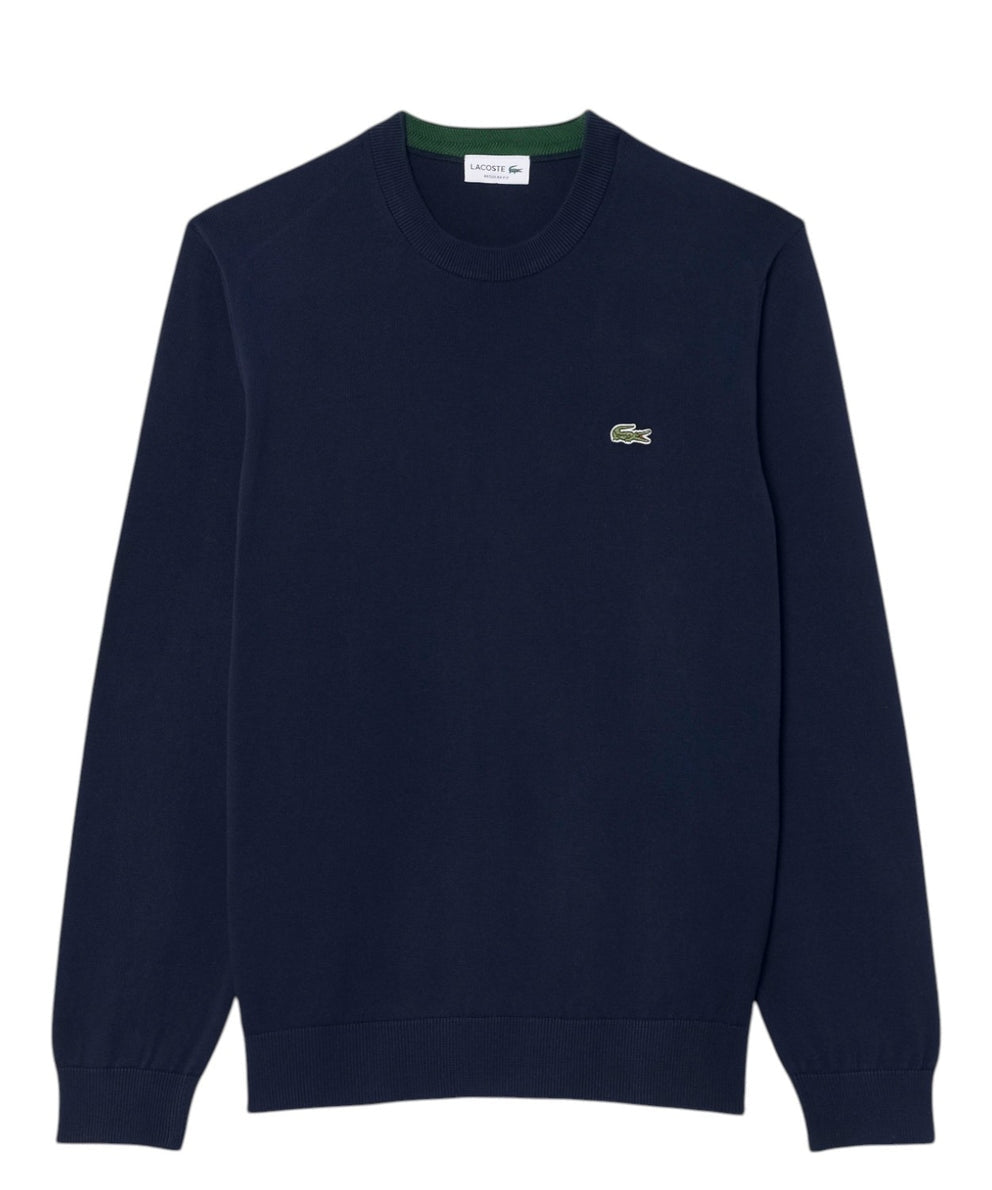 Pullover Lacoste Uomo in Cotone Organico AH3225 166 LACOSTE