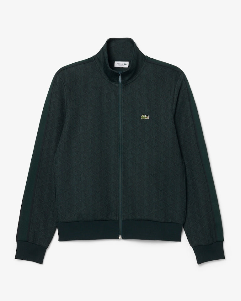 Giacca della tuta in jacquard con zip Paris<BR/><BR/> SH1368 SPU LACOSTE