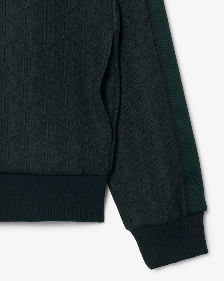 Giacca della tuta in jacquard con zip Paris<BR/><BR/> SH1368 SPU LACOSTE