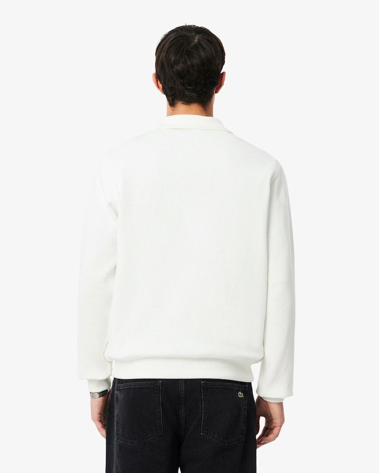 Felpa interlock a collo alto con zip<BR/><BR/> SH1927 70V LACOSTE