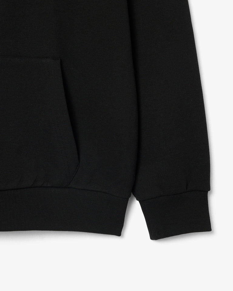 Felpa con cappuccio in tessuto felpato<BR/> SH8863 031 LACOSTE