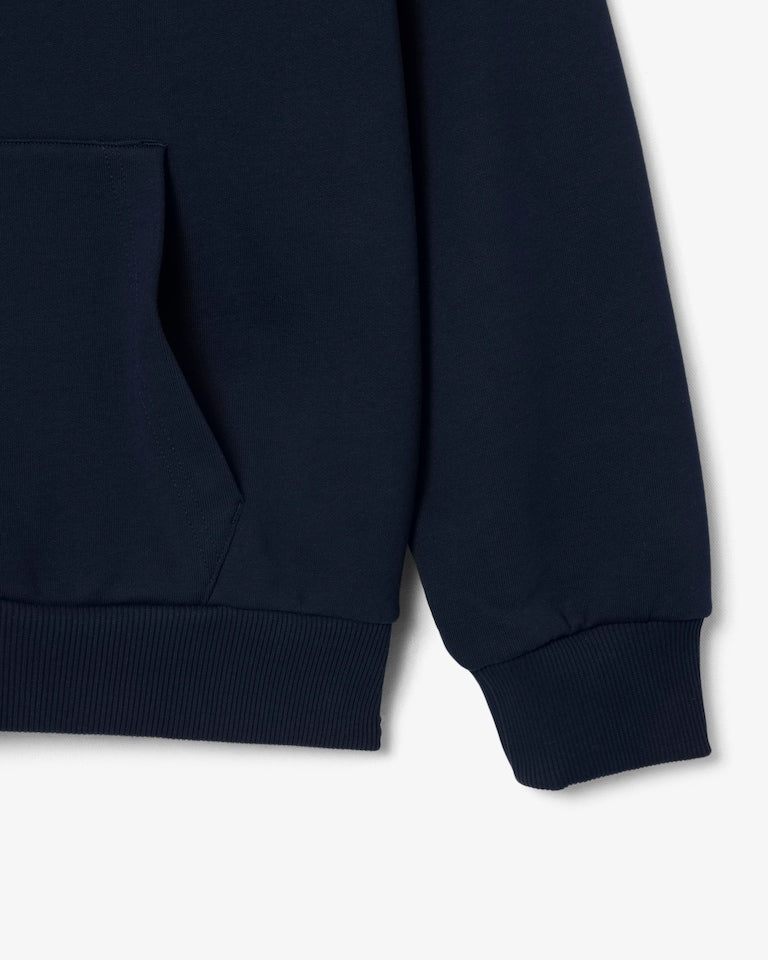 Felpa con cappuccio in tessuto felpato<BR/> SH8863 166 LACOSTE