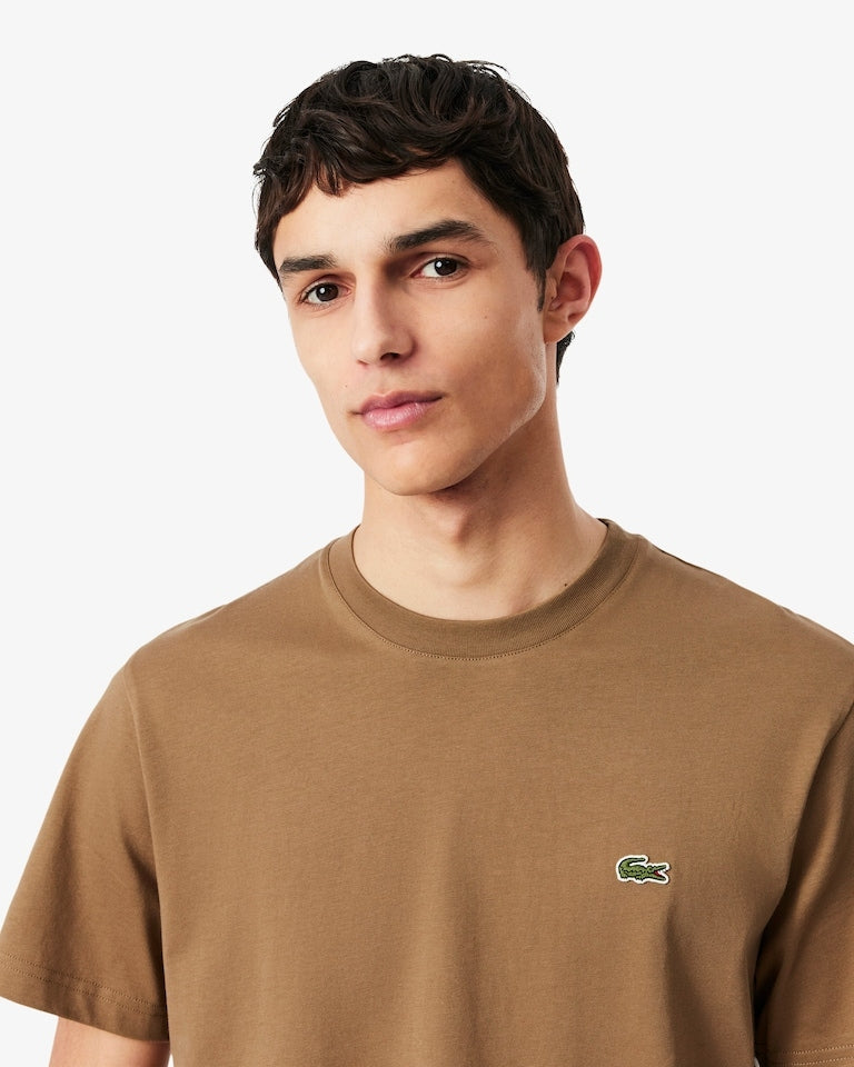 T-shirt in cotone<BR/><BR/> TH7318 SIX LACOSTE