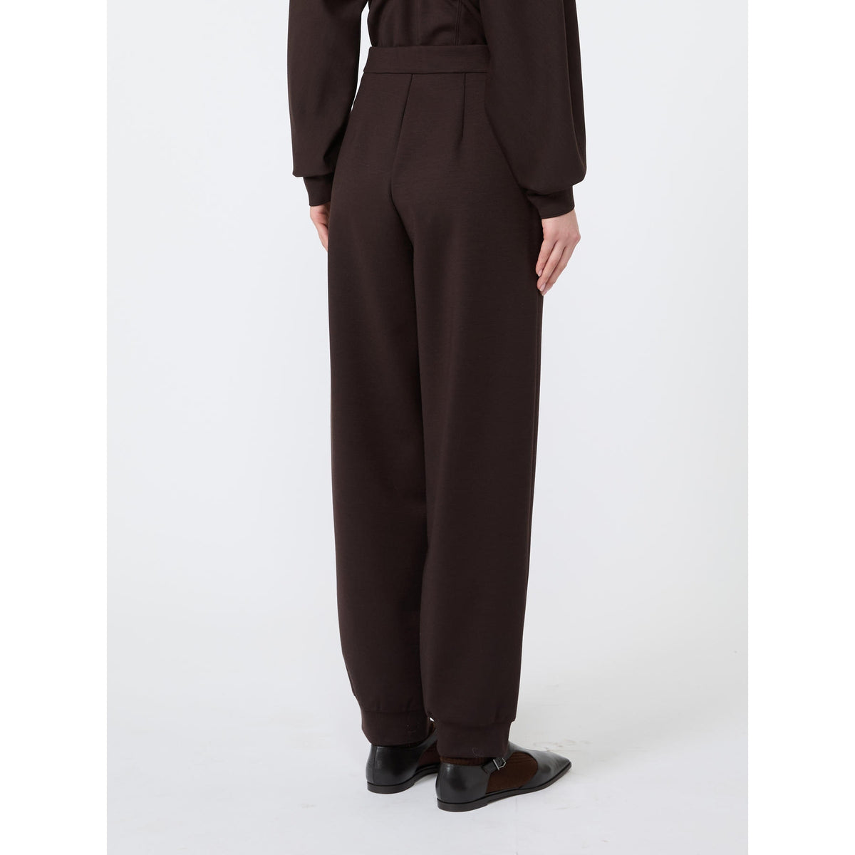 Pantalone jogging in jersey di mista lana MXMBOSSO 001 MAX MARA