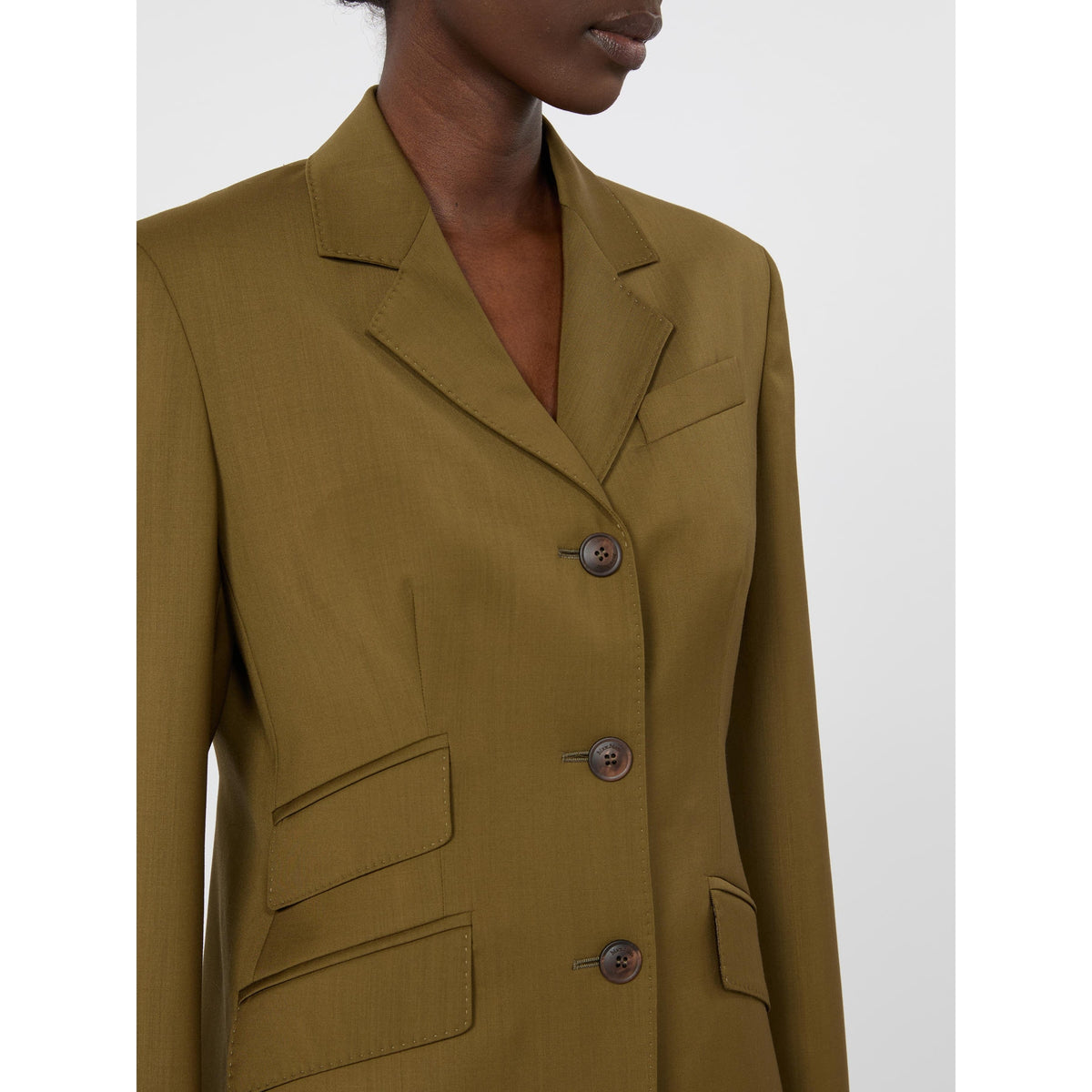 Max Mara Blazer monopetto dalla silhouette aderente MXMPATIO 015 MAX MARA