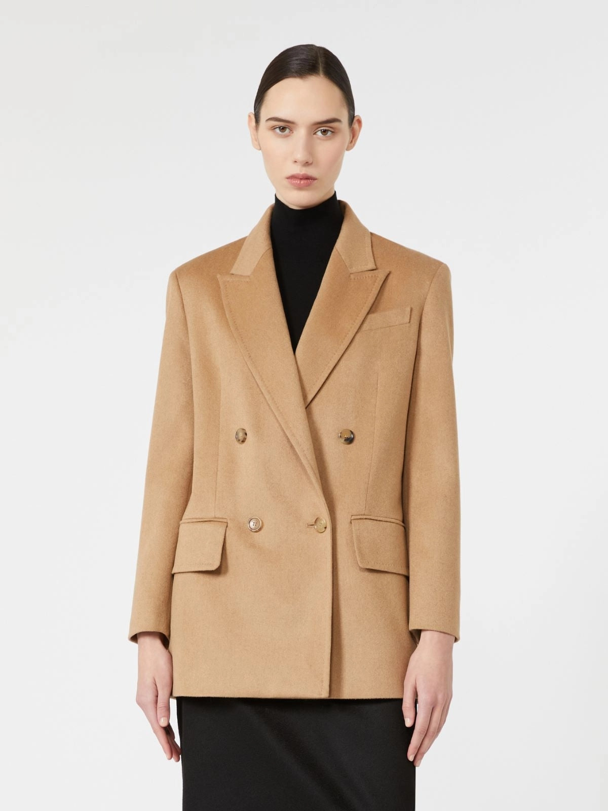 Olimpia Jacket in cammello zibellinato OLIMPIA 001 MAX MARA