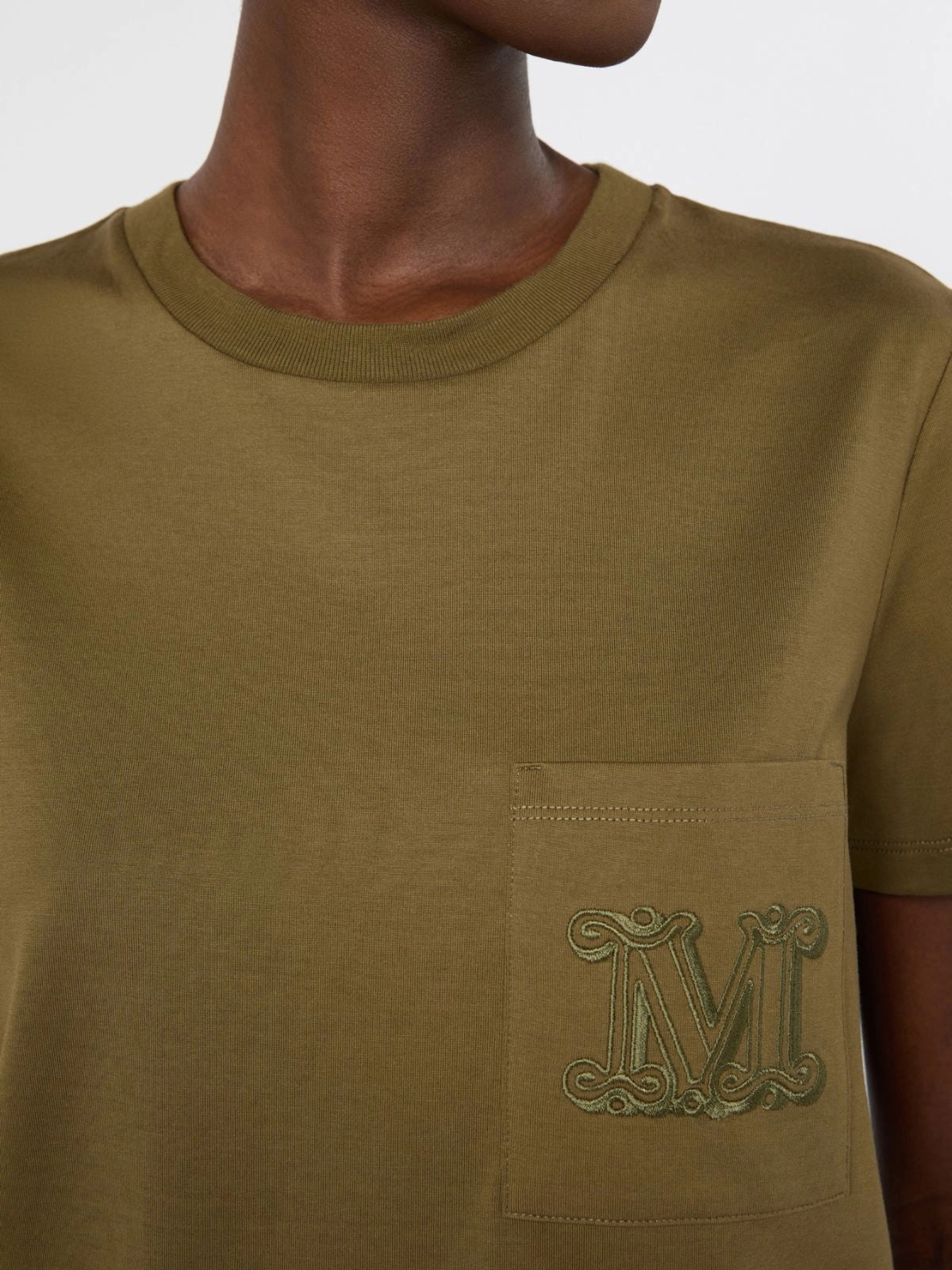 T-shirt in jersey di cotone PAPAIA 006 MAX MARA