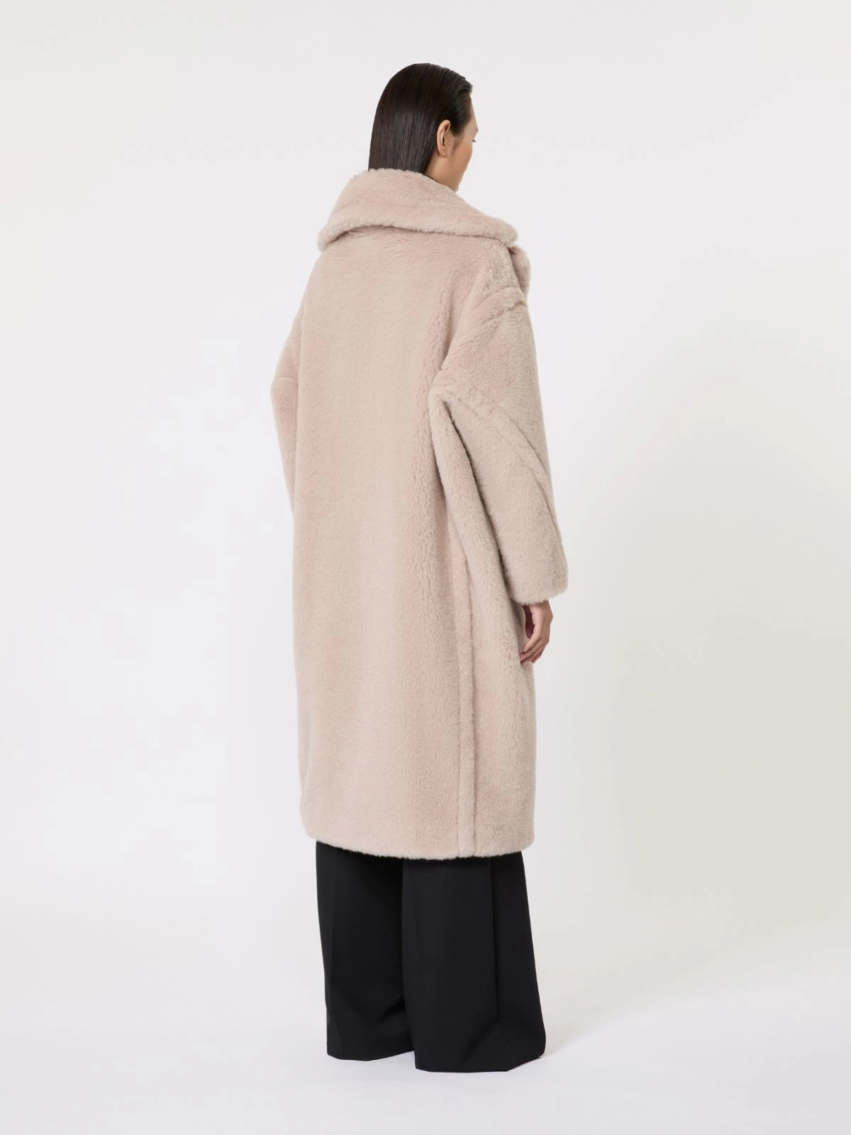 MAX MARA<BR/>Teddy Bear Icon Coat in alpaca e lana - Sabbia TEDGIRL 002 MAX MARA
