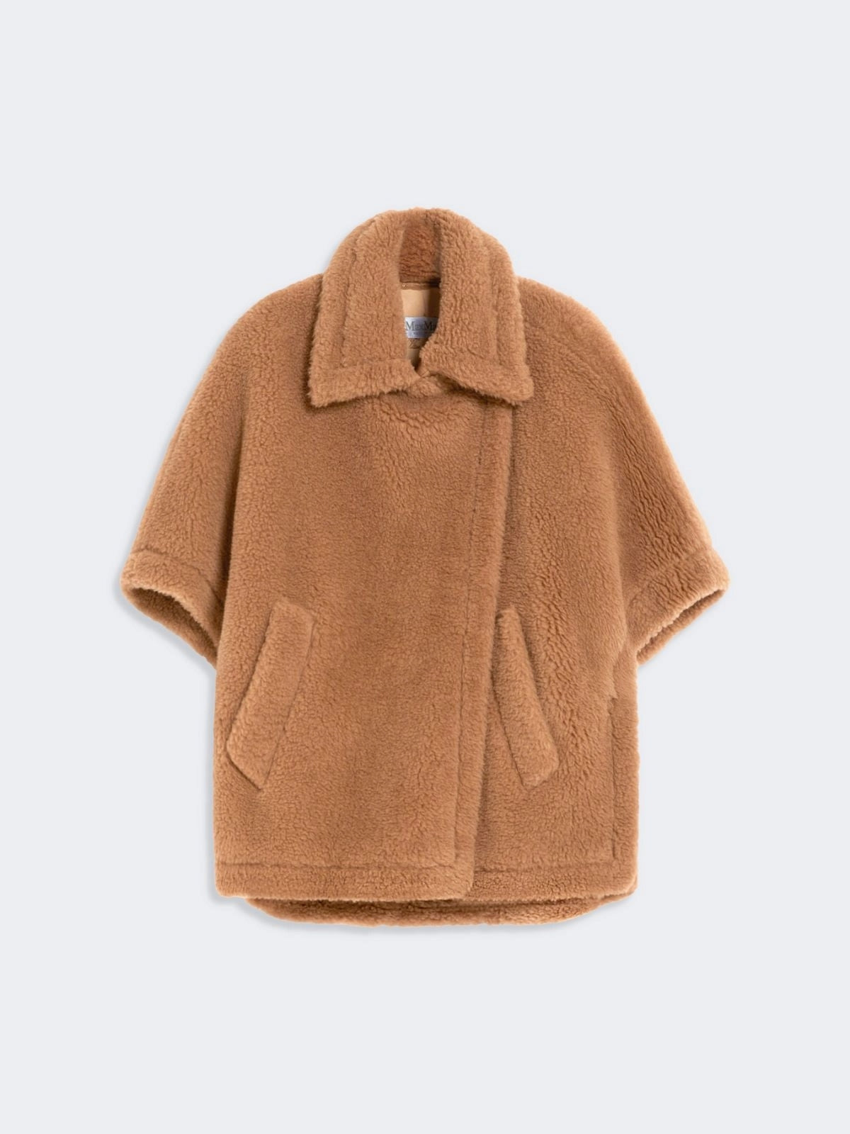 MAXMARA ACCESSORI<BR/>Mantella in tessuto Teddy - Cammello TEBE 001 MAX MARA ACCESSORI