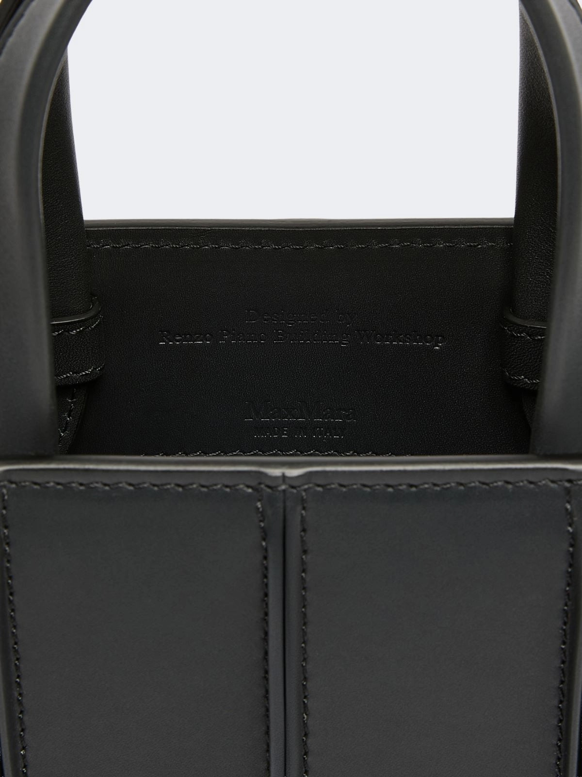Max Mara Whitney Bag 3 - Micro - Grigio medio WHITNEYBAG3 039 MAX MARA ACCESSORI