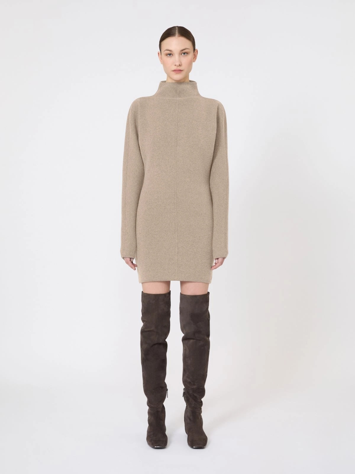 Abito corto in filato di lana e cachemire MXSRACCONTO 005 MAX MARA SFILATA