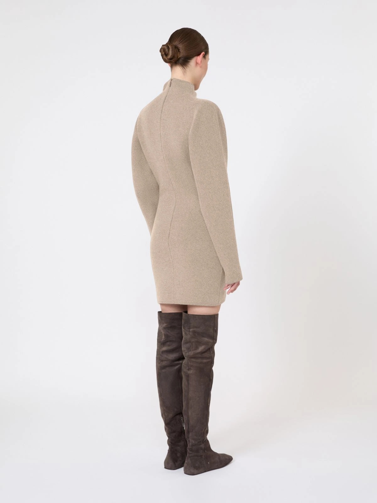 Abito corto in filato di lana e cachemire MXSRACCONTO 005 MAX MARA SFILATA