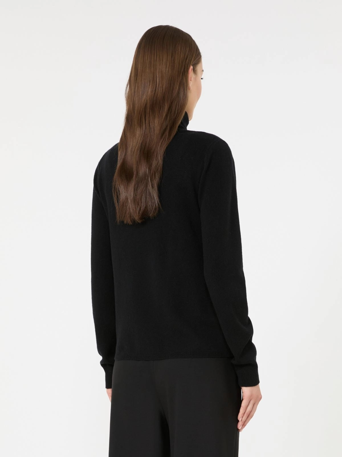 STUDIO<BR/>Dolcevita in lana e cachemire - Nero MSTEDUCATA 010 MAX MARA STUDIO