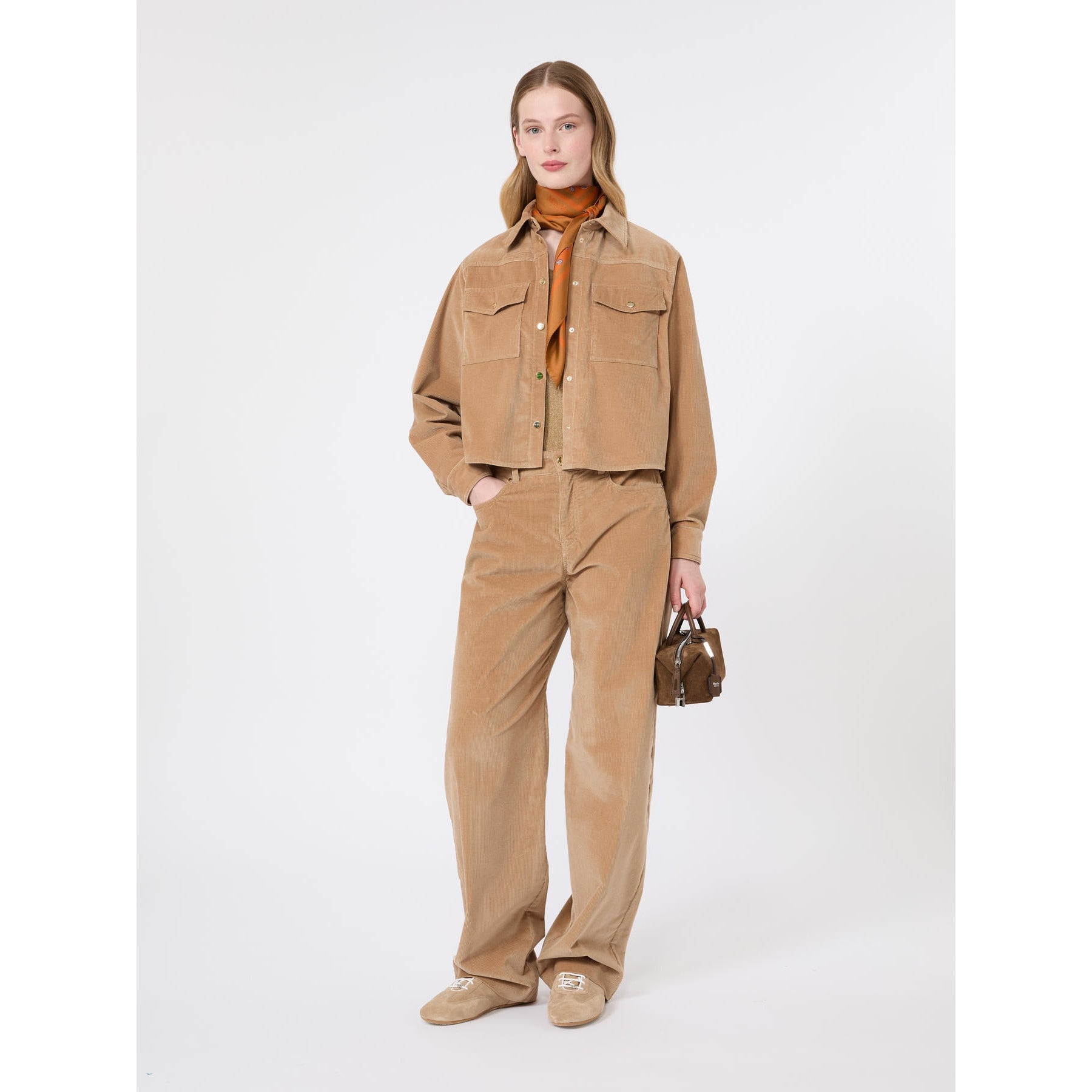 STUDIO<BR/>Giacca ispirazione denim - Beige MSTRIVOLO 002 MAX MARA STUDIO