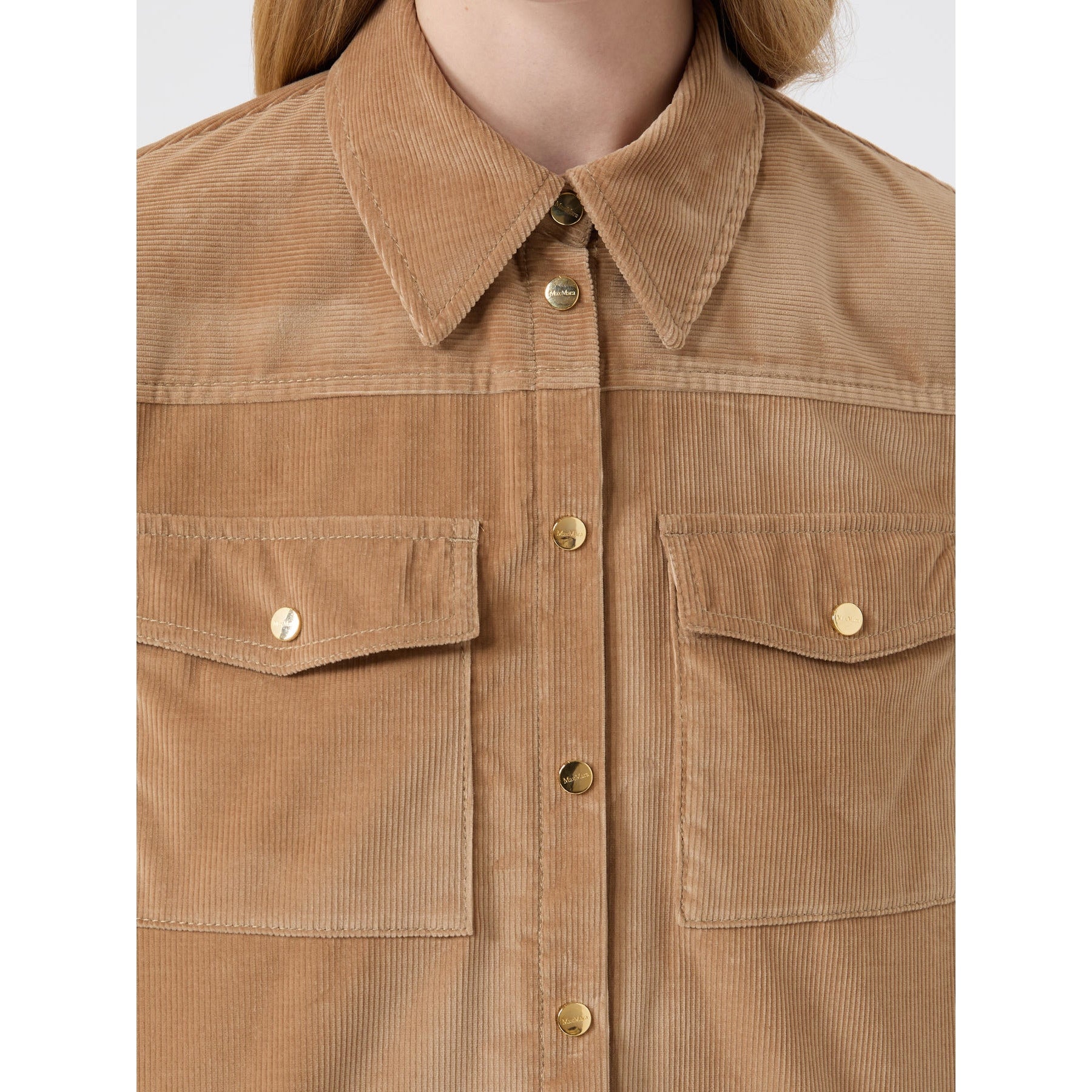 STUDIO<BR/>Giacca ispirazione denim - Beige MSTRIVOLO 002 MAX MARA STUDIO