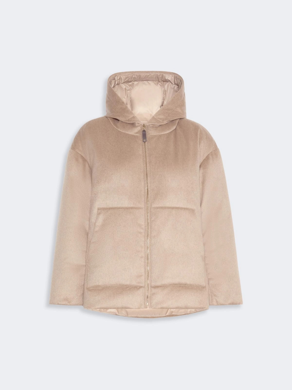 MAX MARA THE CUBE<BR/>Imbottito reversibile in cachemire - Argilla MTCCLOWN 006 MAX MARA THE CUBE