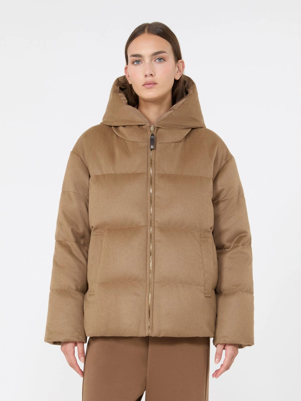 Piumino reversibile in cammello MTCDAMA 042 MAX MARA THE CUBE