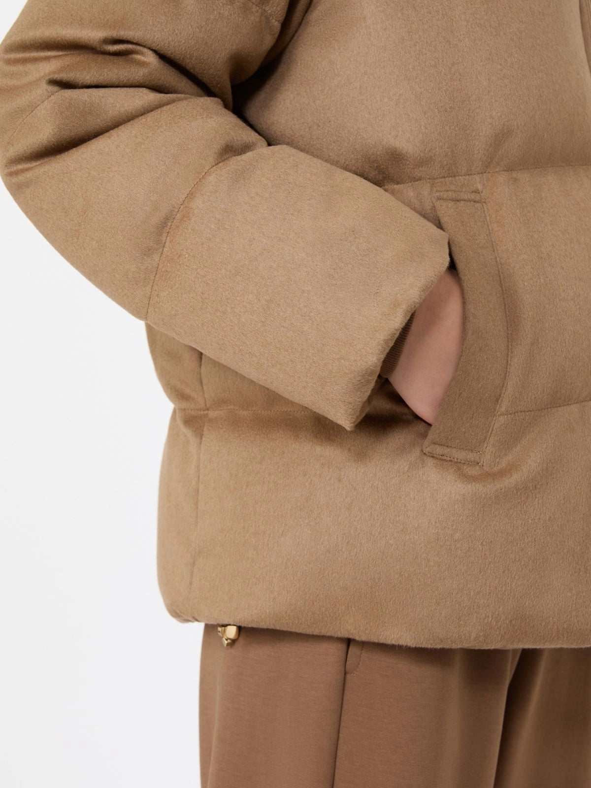 Piumino reversibile in cammello MTCDAMA 042 MAX MARA THE CUBE