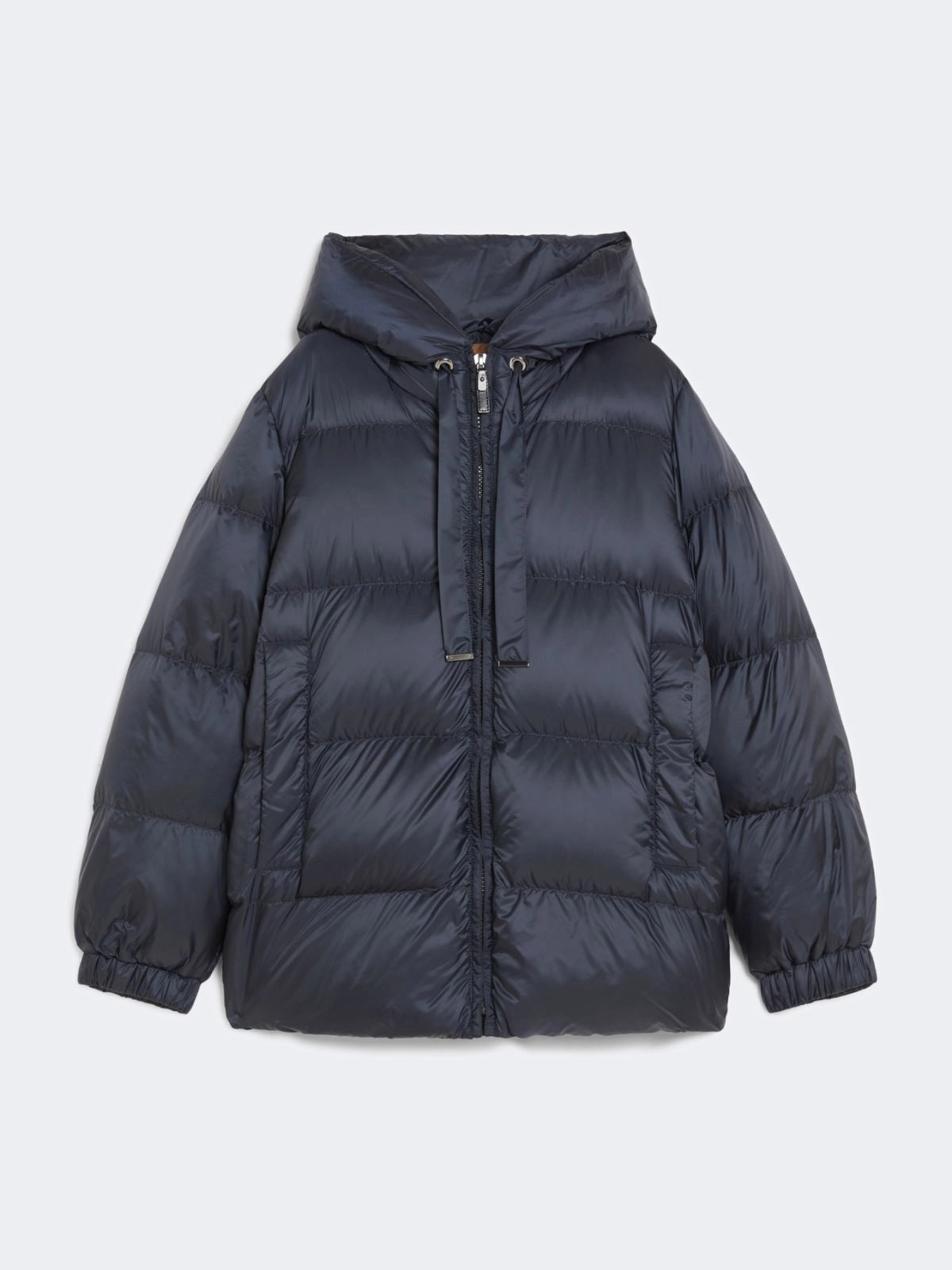 MAX MARA THE CUBE<BR/>Imbottito ampio in tela antigoccia - Blu notte SEIA 008 MAX MARA THE CUBE