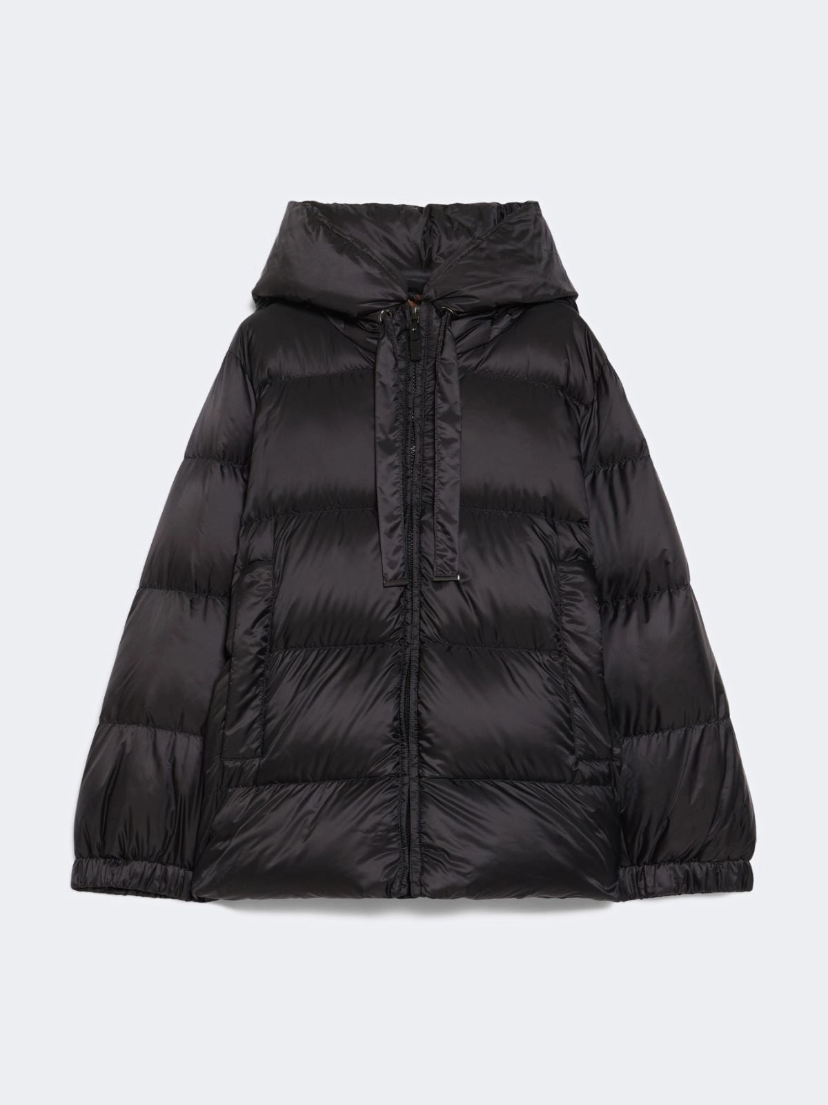 MAX MARA THE CUBE<BR/>Imbottito ampio in tela antigoccia - Nero SEIA 009 MAX MARA THE CUBE