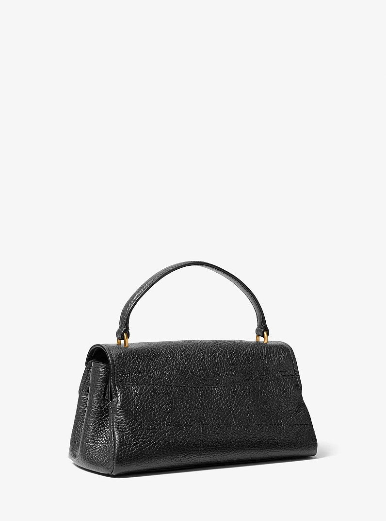 Borsa a Tracolla morbida Hamilton Moderne in pelle testurizzata extra-small<BR/> 32F6ANXC0E 001 MICHAEL KORS
