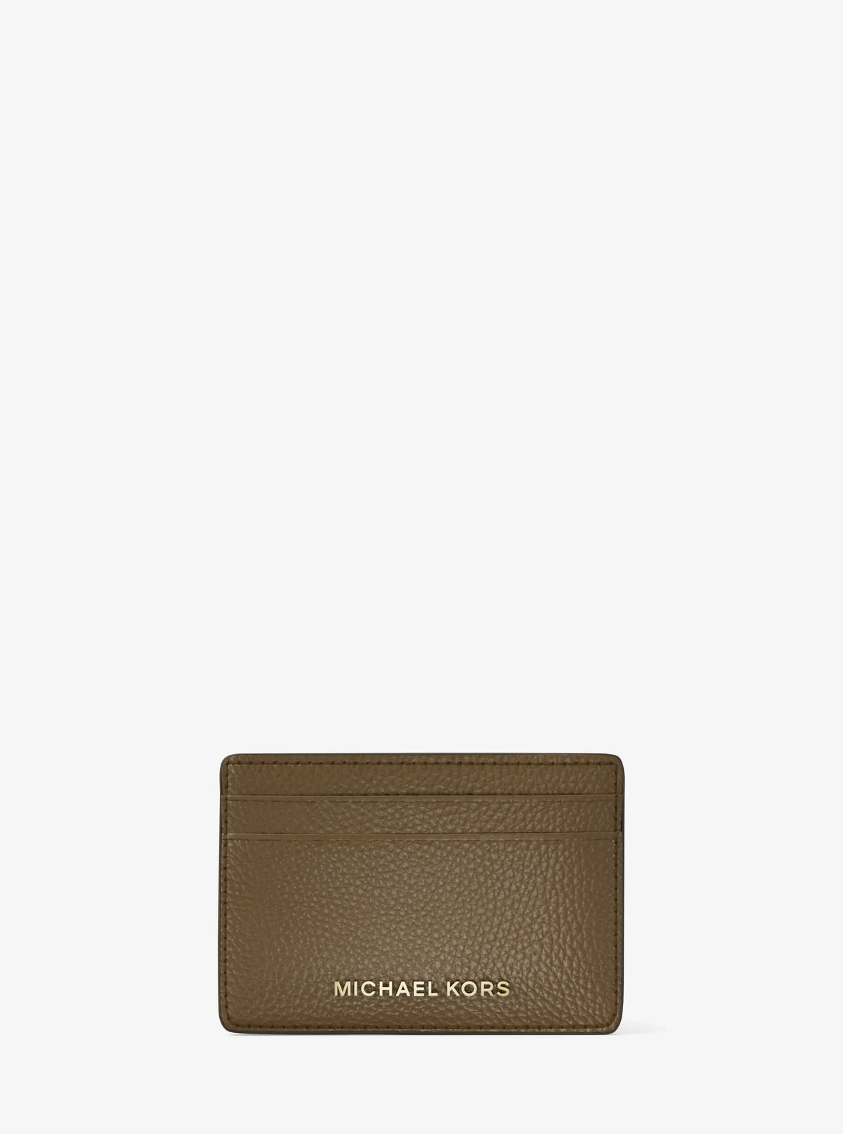 Porta carte di credito in pelle martellata<BR/> 32F7GF6D0L 282 MICHAEL KORS