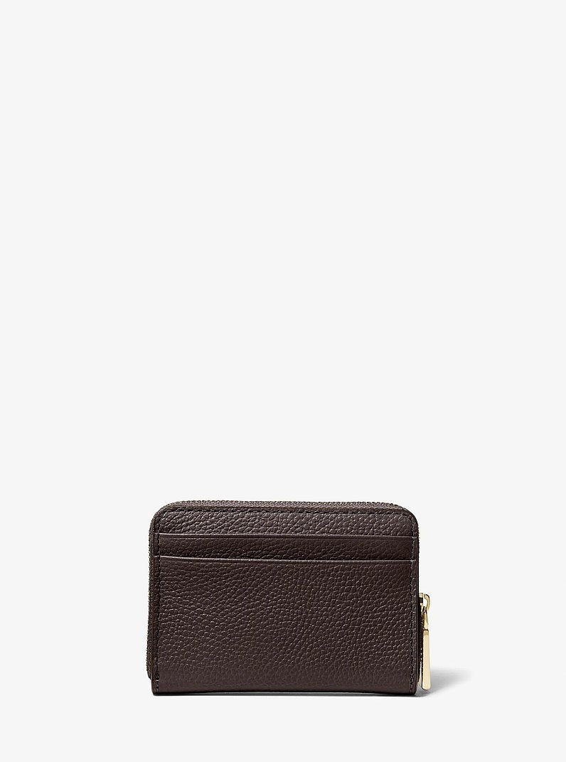 Porta carte di credito zip-around Jet Set piccolo in pelle martellata<BR/> 32T4GJ6Z5L 251 MICHAEL KORS