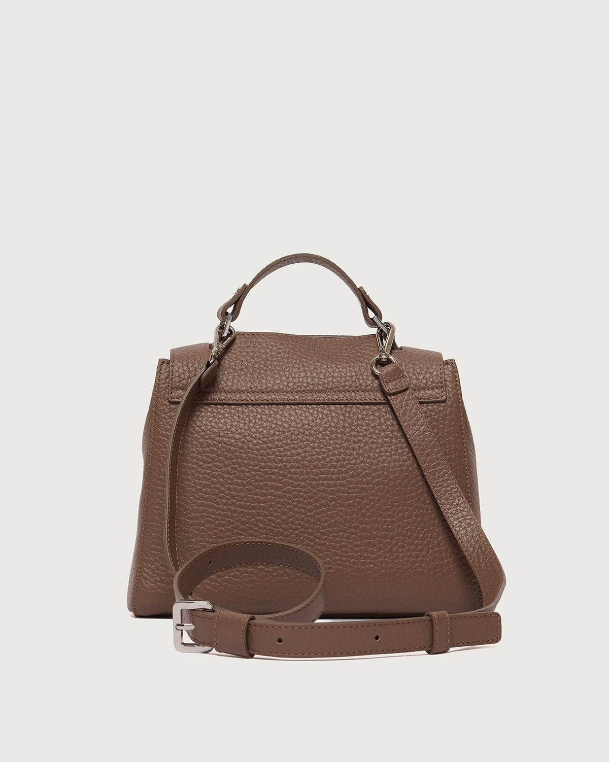 Borsa Sveva Soft Small a mano in pelle con tracolla B01999SOF VISONE ORCIANI