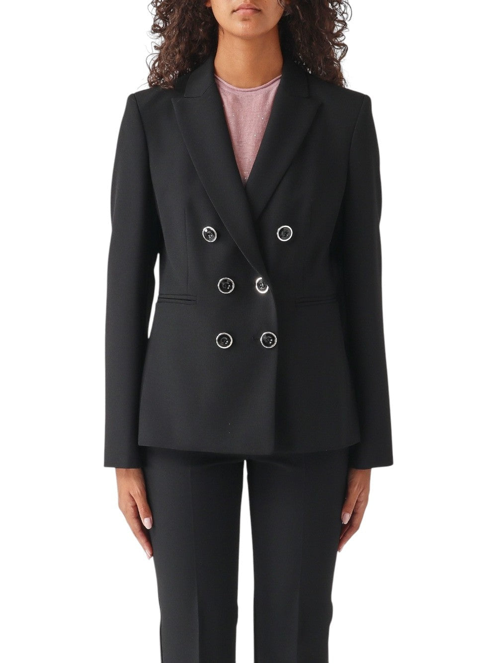 Giacca in misto viscosa alexia 100256A3DA Z99 PINKO