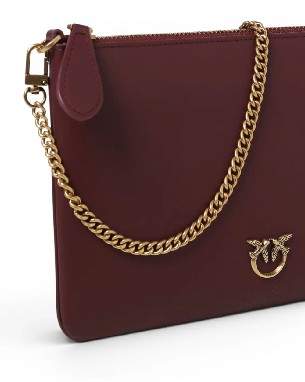 Borsa media a spalla Flat Love Bag Simply 100455A0F1 WW5Q PINKO