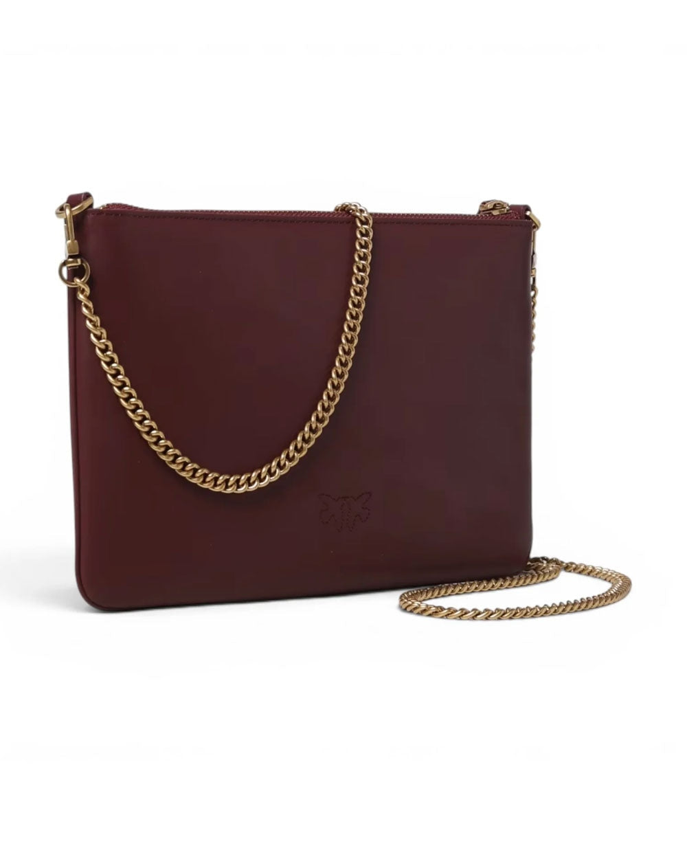 Borsa media a spalla Flat Love Bag Simply 100455A0F1 WW5Q PINKO