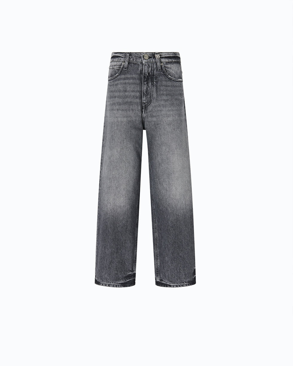 Jeans balloon in denim grigio estelle 103857A2RY PJ9 PINKO