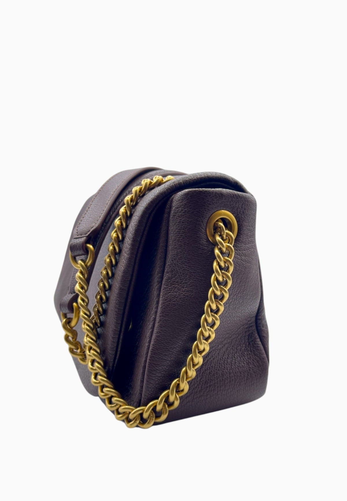 PINKO CLICK SOFT HORIZONTAL BORSA CASTANO 107022A3CX L88Q PINKO