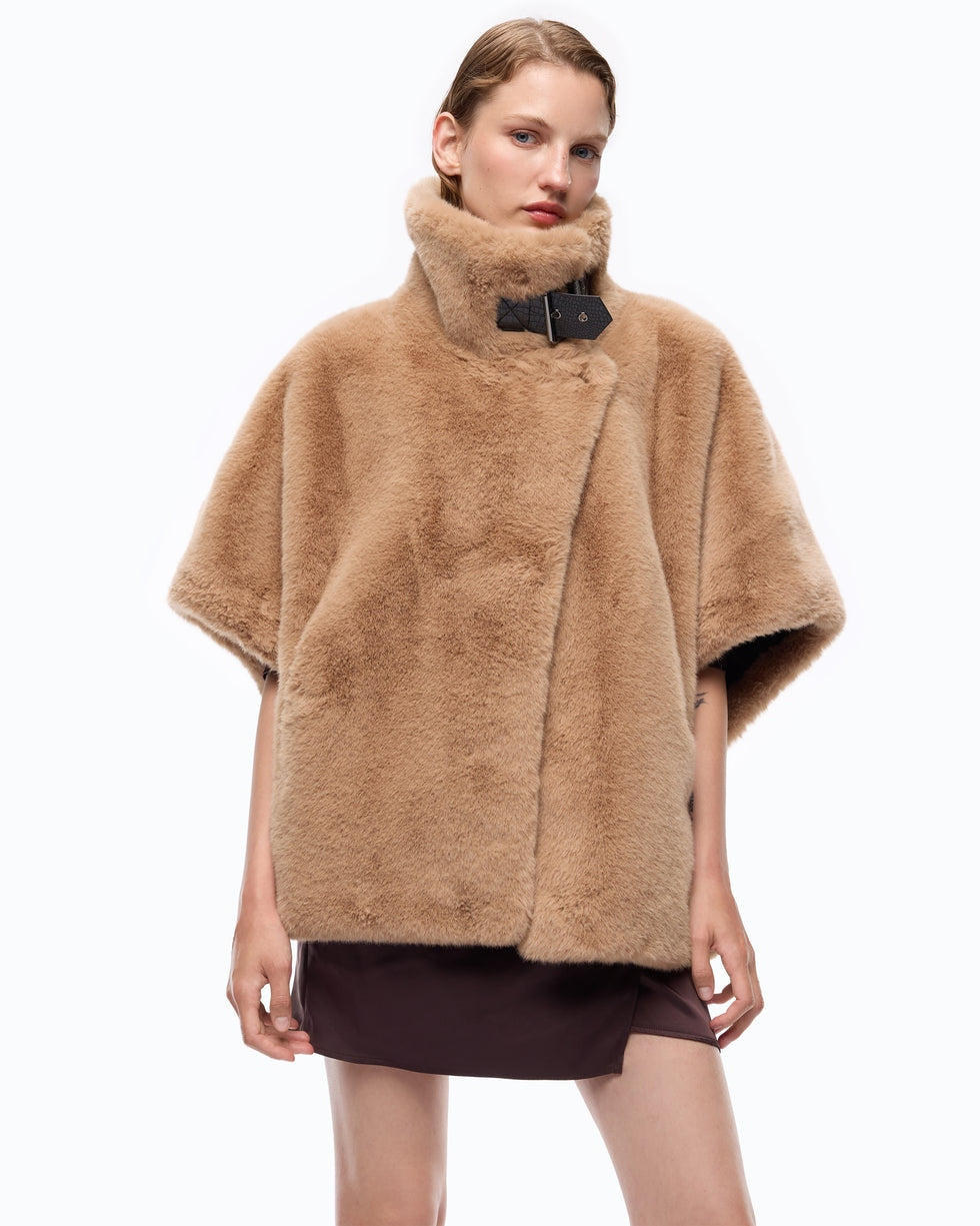 PINKO Cappa effetto pelliccia 107043A3E7 C73 PINKO