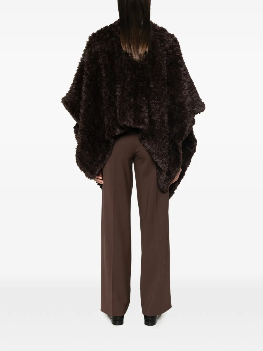 PINKO<BR/>Mantella in pelliccia sintetica 107075A3EH L72 PINKO