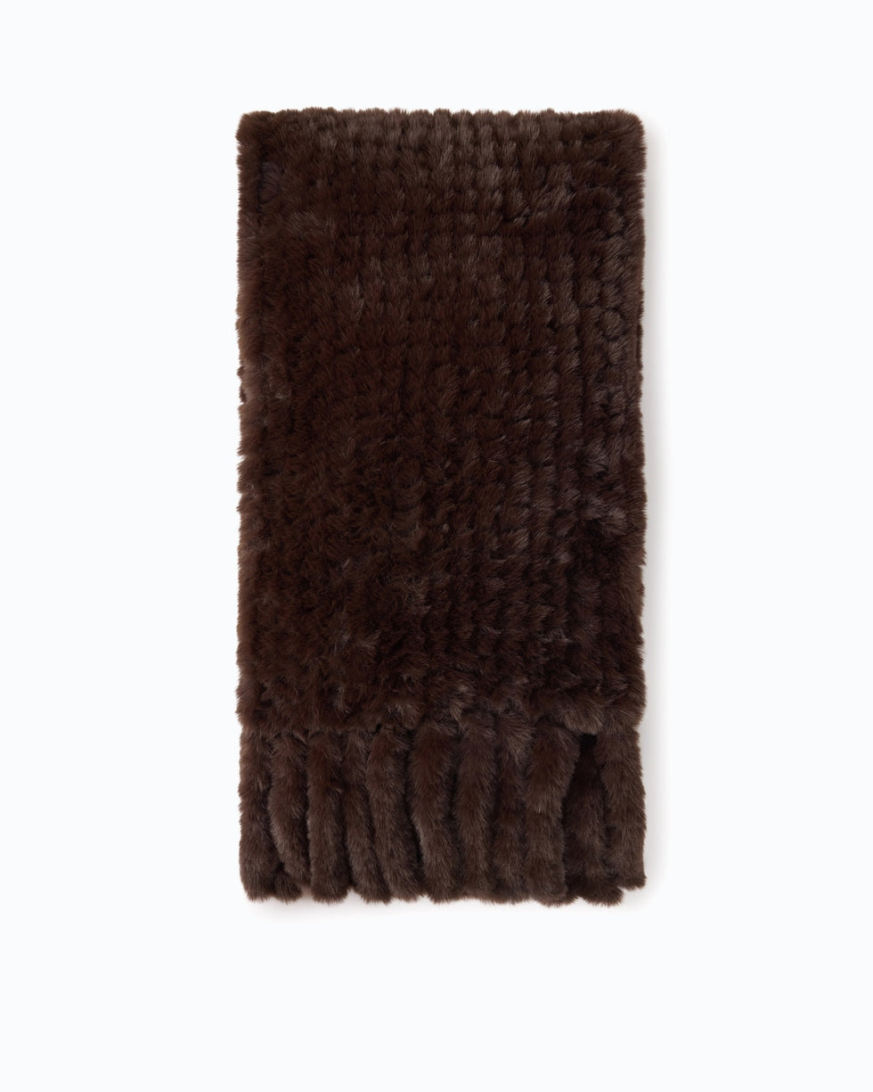 PINKO Maxi sciarpa effetto pelliccia<BR/> 107079A3EH L72 PINKO