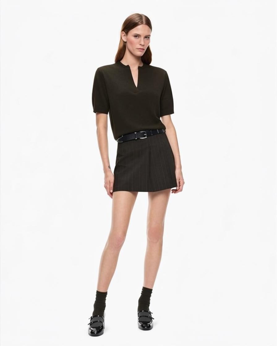 PINKO Maglia con scollo a V in lana e cashmere 107206A3G1 Z99 PINKO