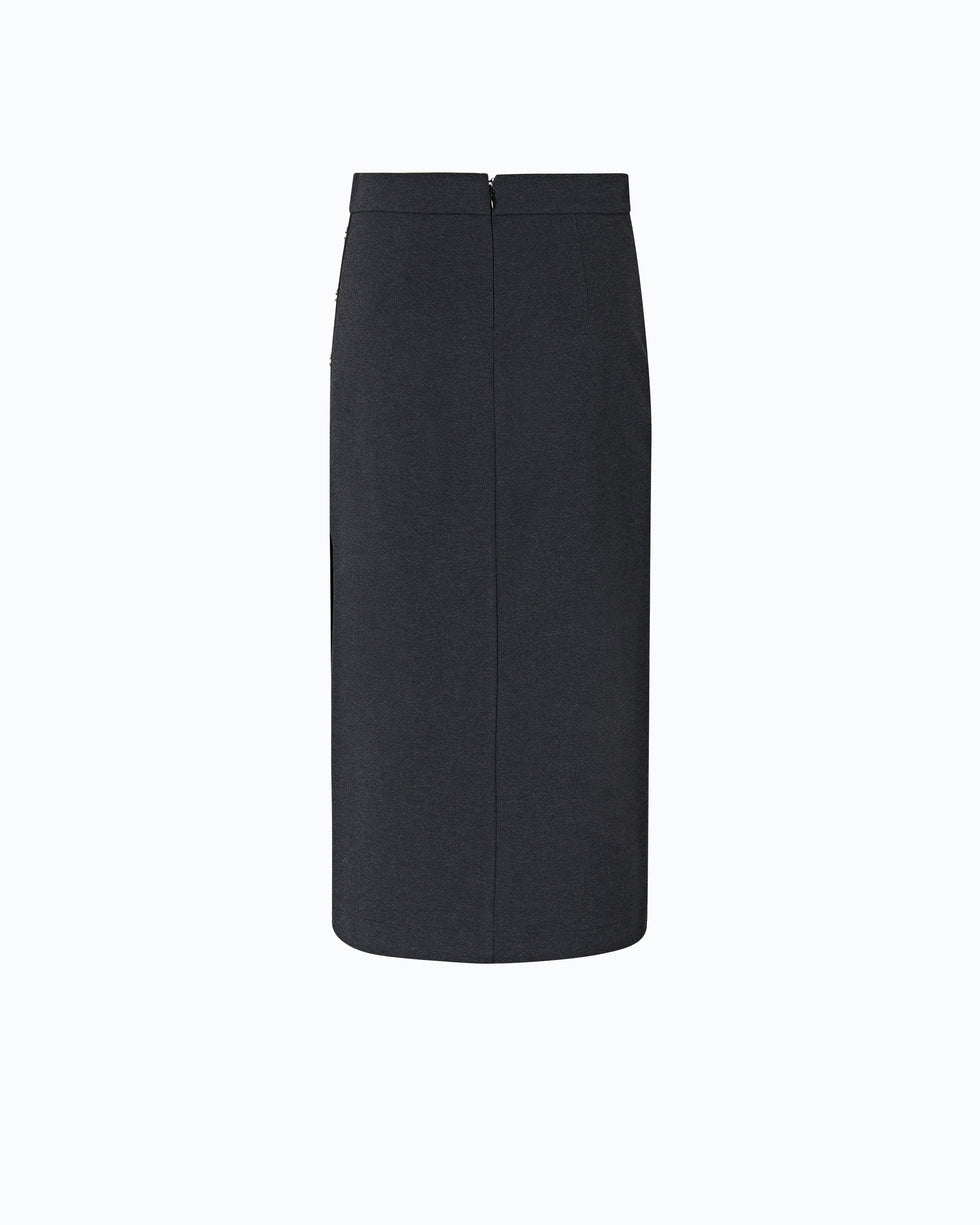 PINKO Gonna pencil in punto stoffa 107229A3AH I76 PINKO