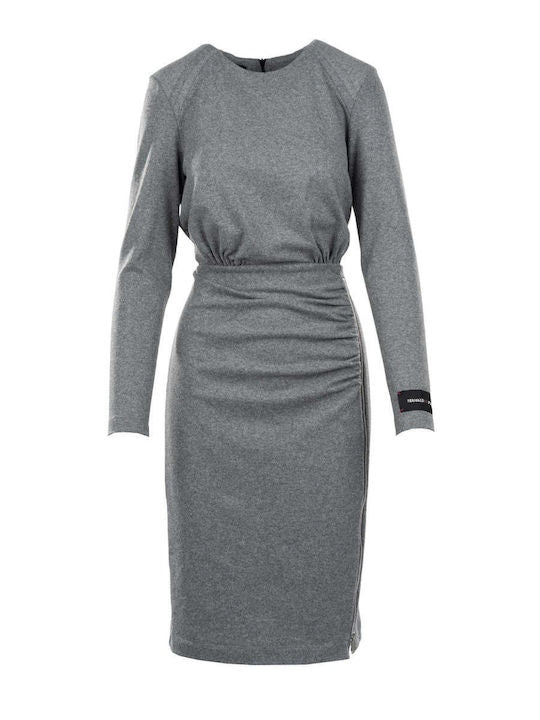 PINKO<BR/>Abito midi Anthurium con zip 107580A3JF I76 PINKO
