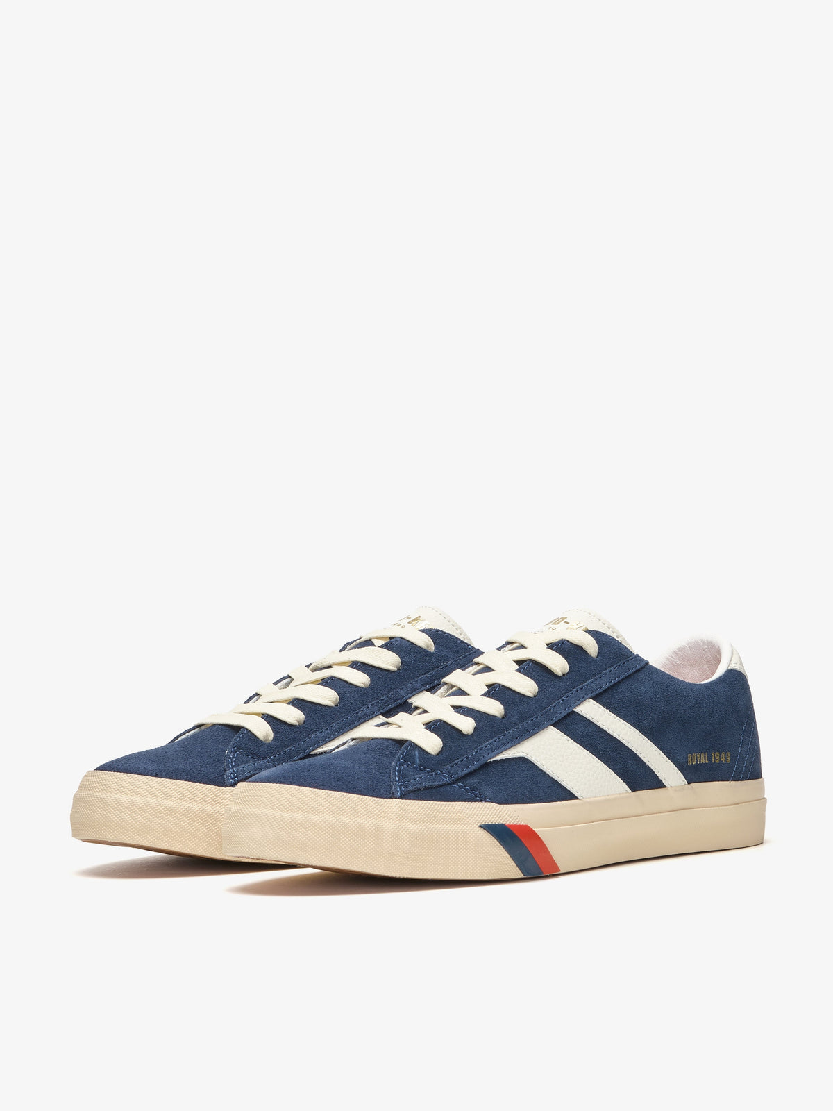 Royal Classic in Suede Blu e Avorio<BR/><BR/> RC426SLM BE00002 PRO-KEDS