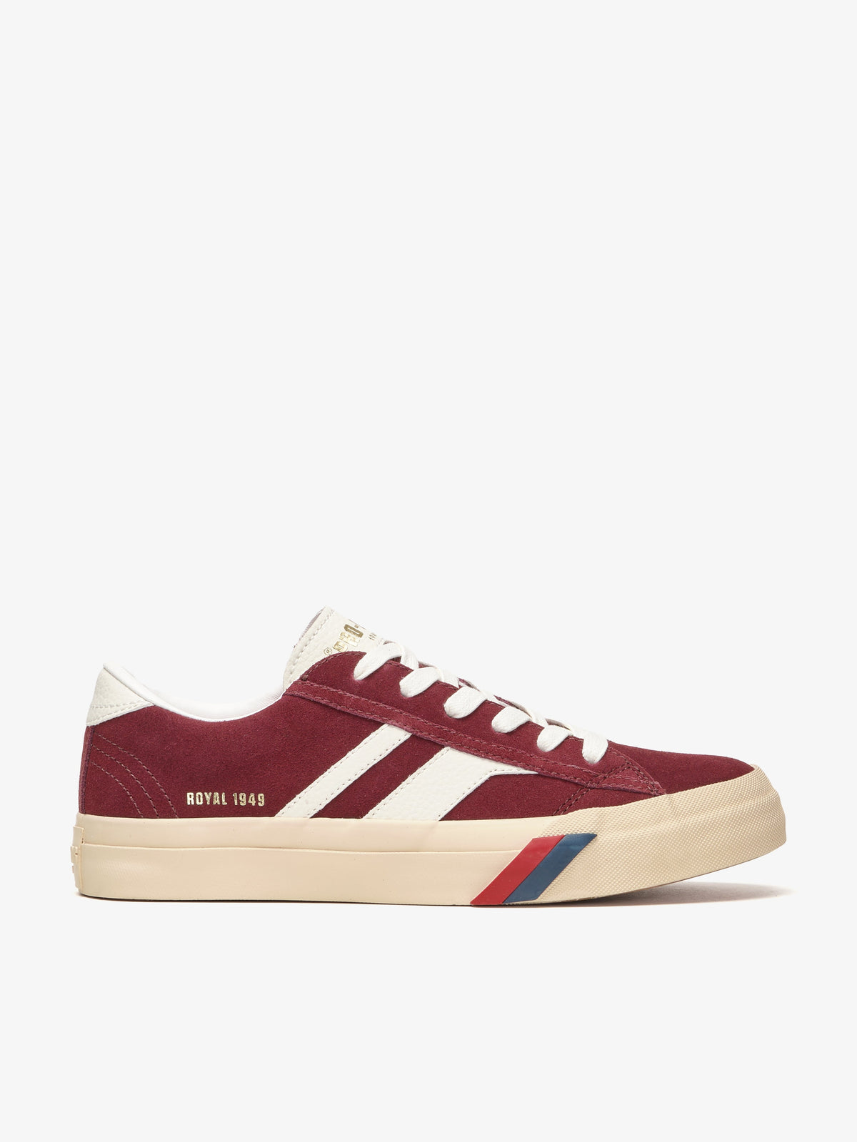 Royal Classic in Suede Bordeaux e Avorio RC426SLM BX00003 PRO-KEDS