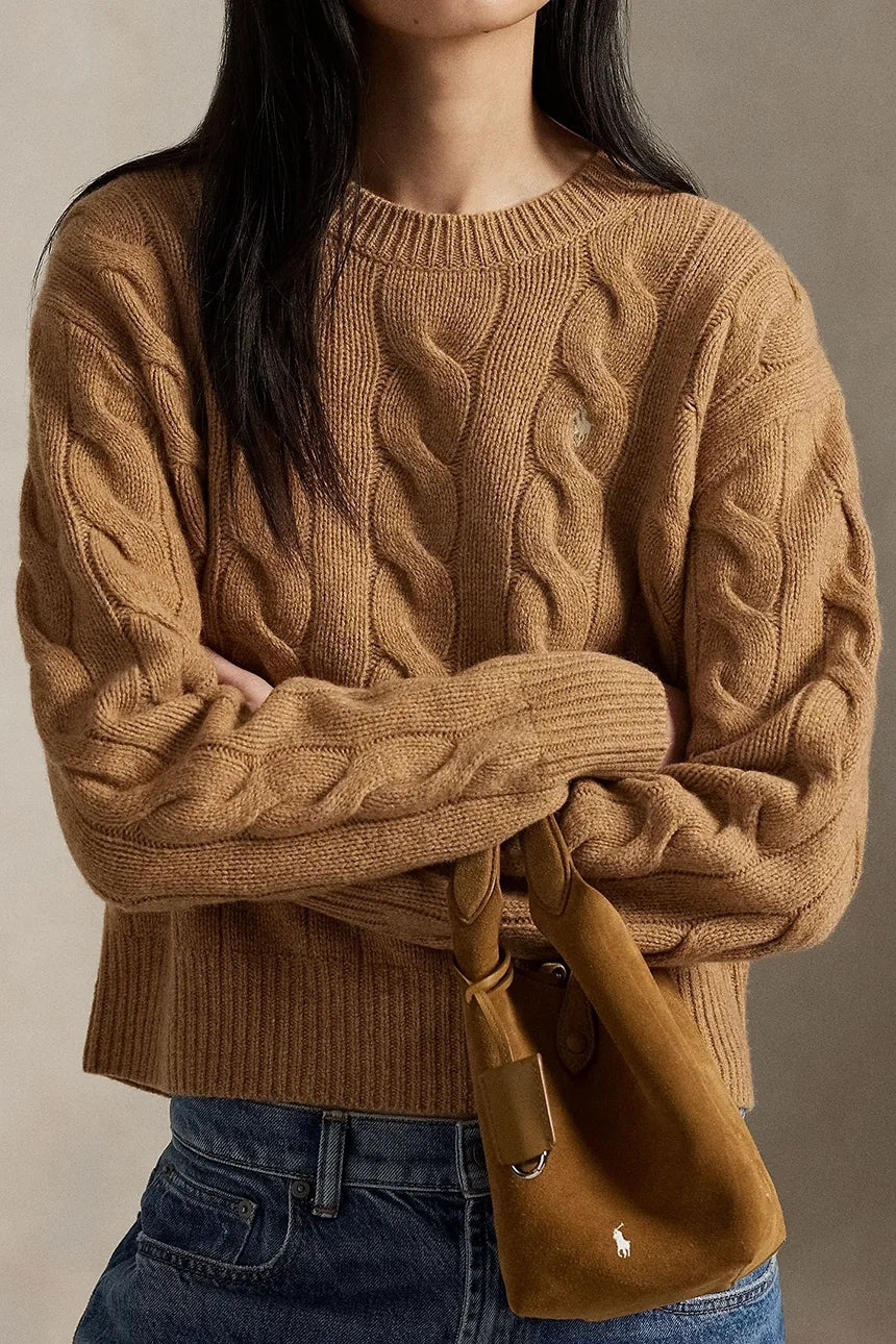 Maglione da donna in lana 211A91216 005 RALPH LAUREN