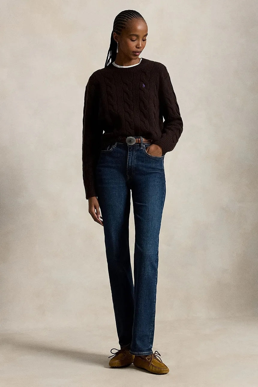 Maglione da donna in lana 211A91216 017 RALPH LAUREN