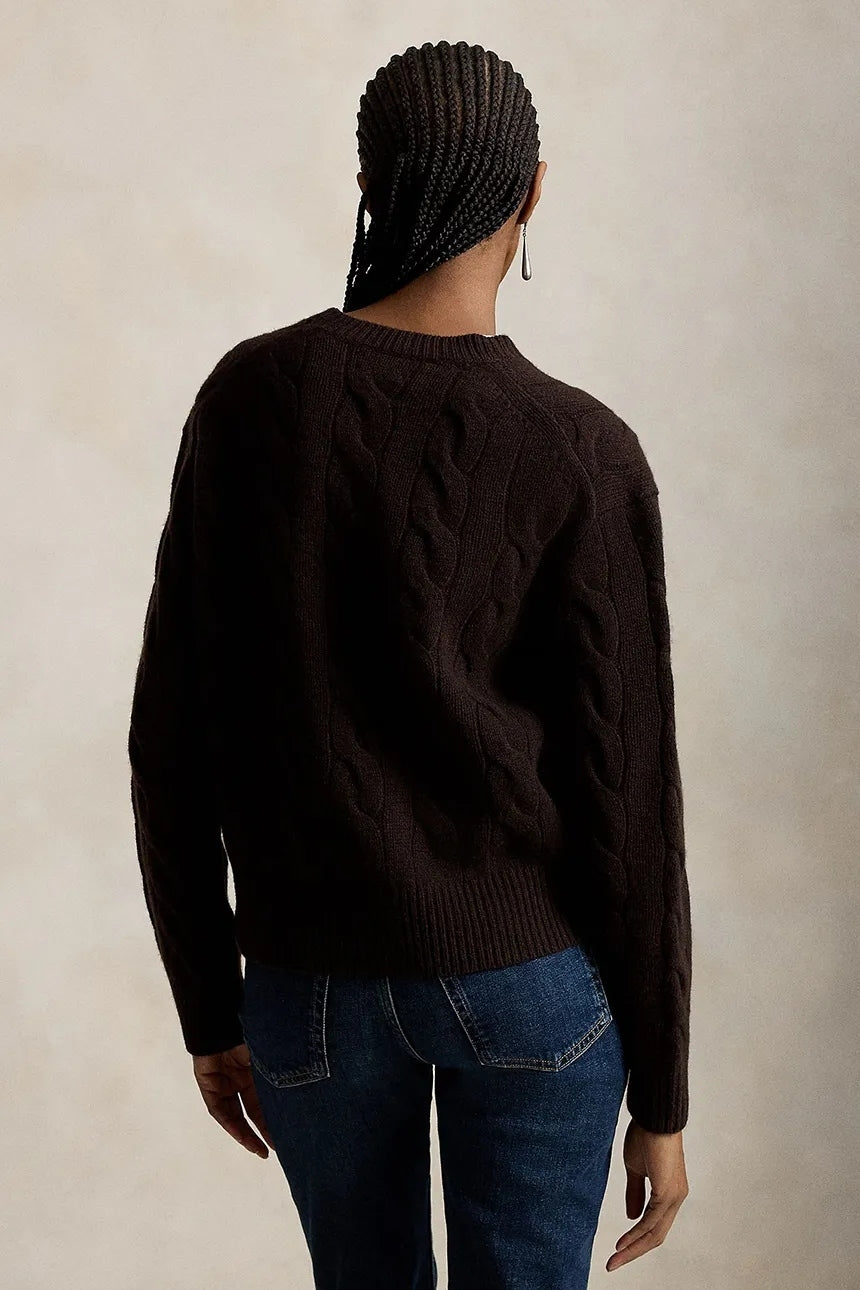 Maglione da donna in lana 211A91216 017 RALPH LAUREN